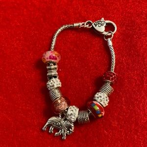 Beautiful charm bracelet.